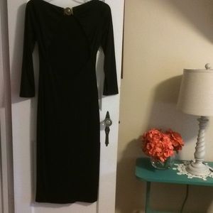 NWOT Free People Sexy Black cutout back dress